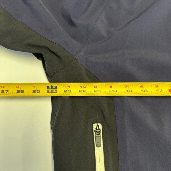 FJ Tour Collection Jacket Birmingham Full Zip Blue Mens Large Golf E1 - Picture 10 of 10